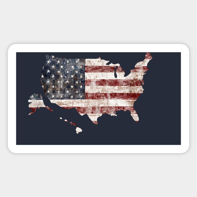 United States - Flag Sticker by MonarchGraphics